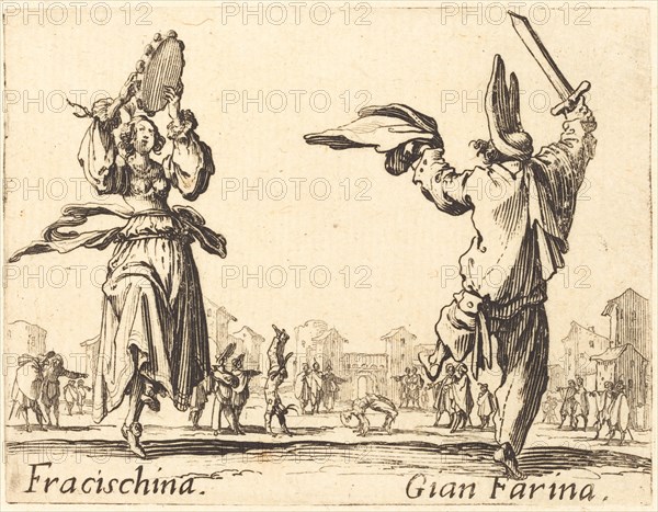 Fracischina and Gian Farina, c. 1622.