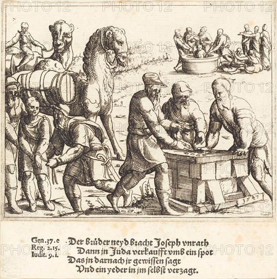Joseph Sold to the Ishmaelites, 1547.