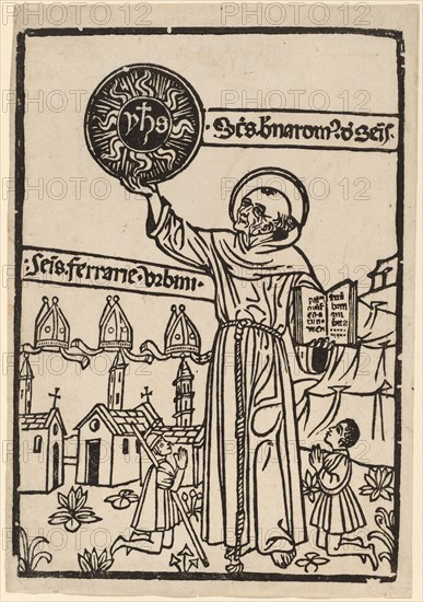 Saint Bernardino of Siena, 1470/1480.