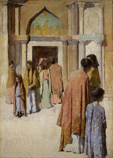 Femmes pres des Escaliers no. I, n.d.