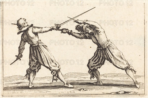 Duel with Swords and Daggers, c. 1622.