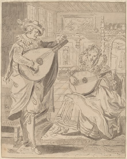 Musical Company, 1772, published 1774.