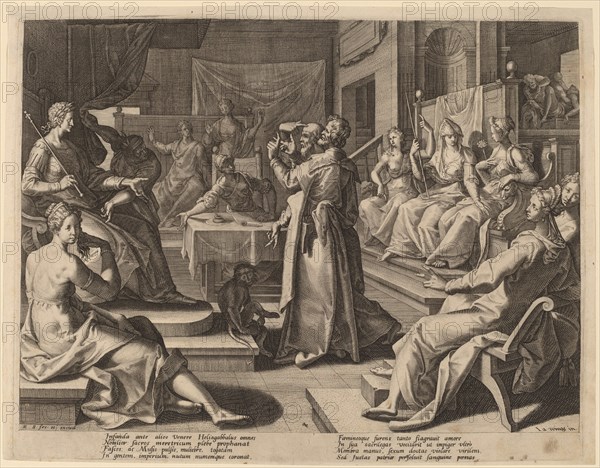 Heliogabalus and the Wise Women, 1589.