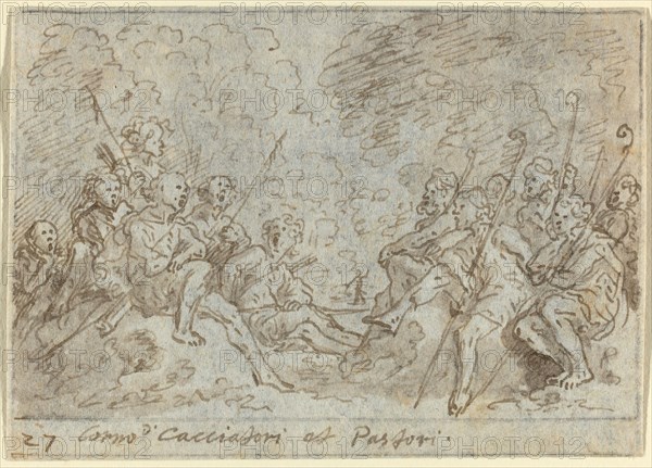 Chorus of Hunters and Shepherds, 1640.
