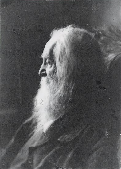 Walt Whitman in Camden, N.J., c. 1891.