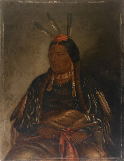 Che-tan-ce-ta (Yellow Hawk), ca. 1887.
