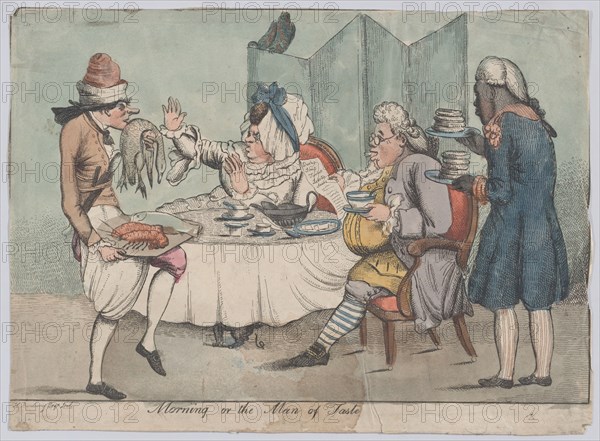 Morning, or, the Man of Taste, 1802-11.
