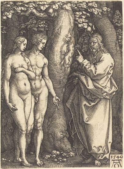 God Forbids to Eat from the Tree, 1540.