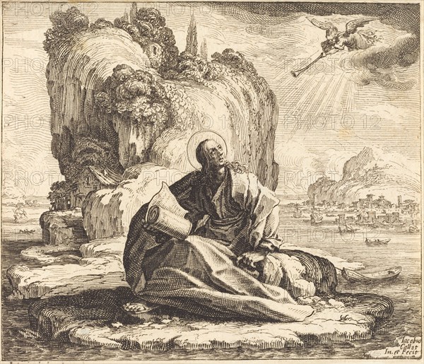 Saint John on the Isle of Patmos, 1625.