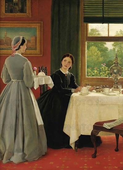 Afternoon Tea, 1865. Private Collection.