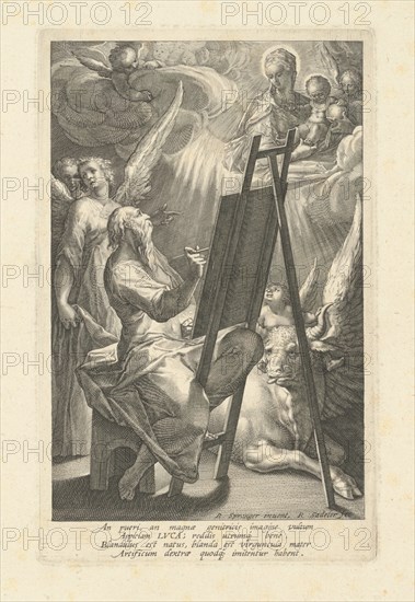 Saint Luke Painting the Virgin, 1580s?.