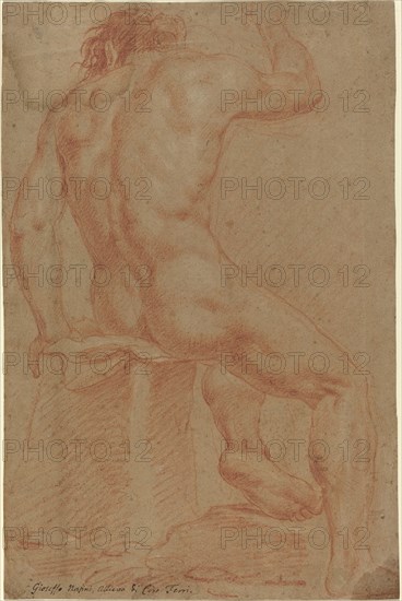 Nude Male Figure [recto], 17th century.