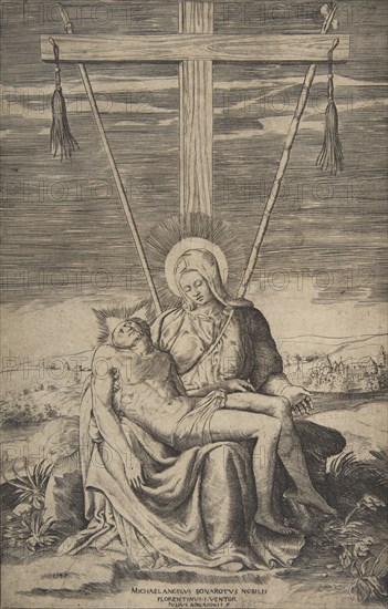 Pieta under the Cross of Golgatha, 1547.