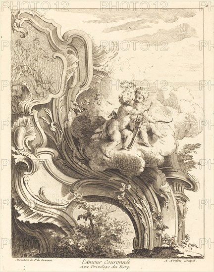 L'Amour Couronnée, 1736. [Love Crowned].