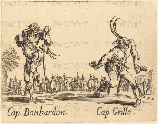 Cap. Bonbardon and Cap. Grillo, c. 1622.