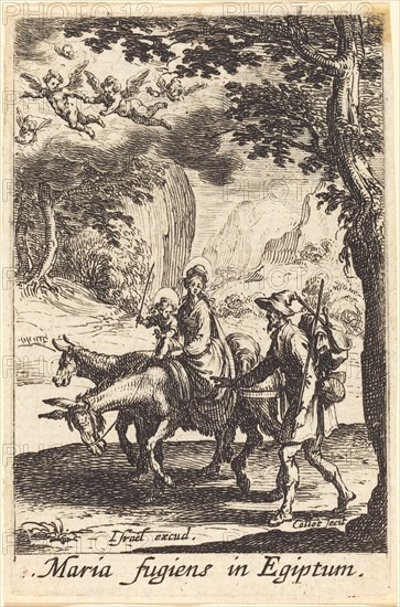 The Flight into Egypt, in or after 1630.