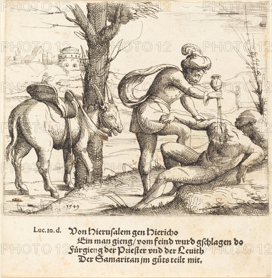 The Parable of the Good Samaritan, 1549.