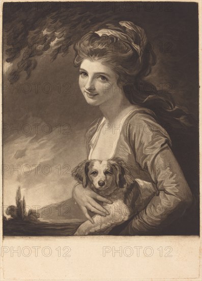 Lady Hamilton as Nature, published 1784.