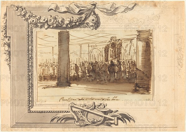 A Procession of the Madonna di San Luca.