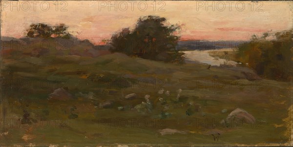 Landscape, late 19th-early 20th century.