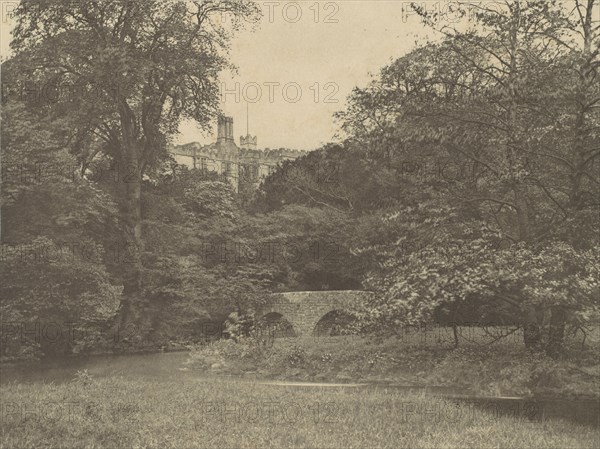 Lady Dorothy's Bridge, Haddon Hall, 1888.