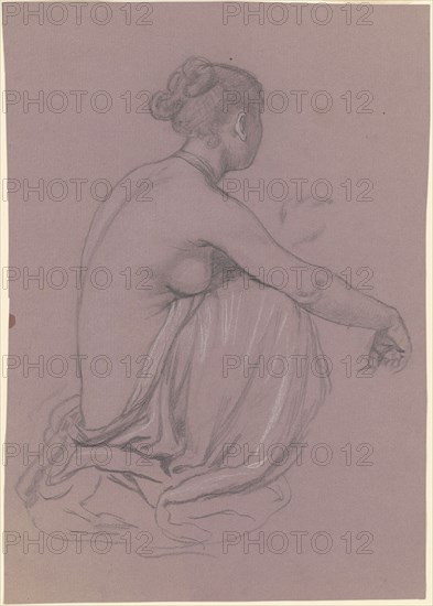 Study for "Greek Girls Bathing", c. 1872.