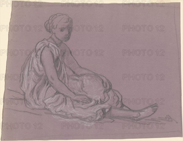 Study for "Greek Girls Bathing", c. 1872.