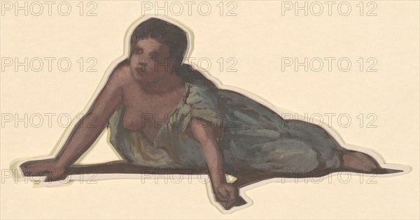 Study for "Greek Girls Bathing", c. 1872.