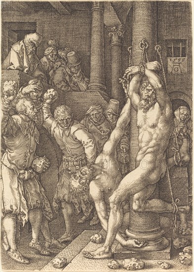 The Two Elders Stoned by the People, 1555.