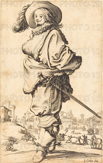 Noble Man with Fur Plastron, c. 1620/1623.