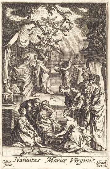 The Birth of the Virgin, in or after 1630.