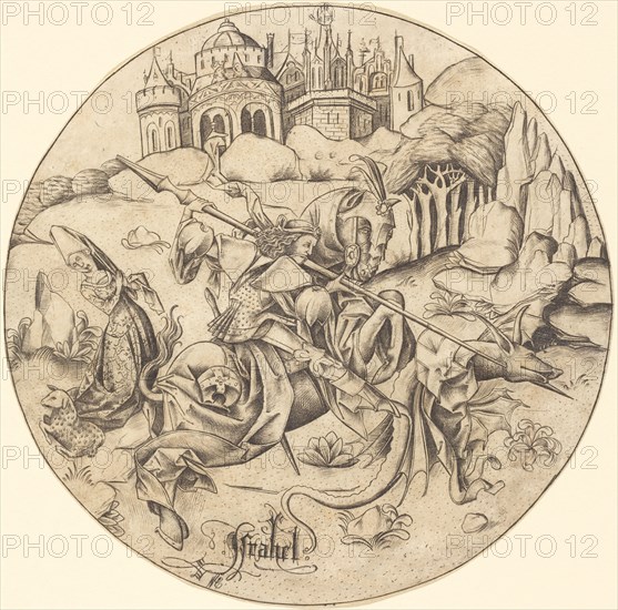 Saint George and the Dragon, c. 1465/1470.