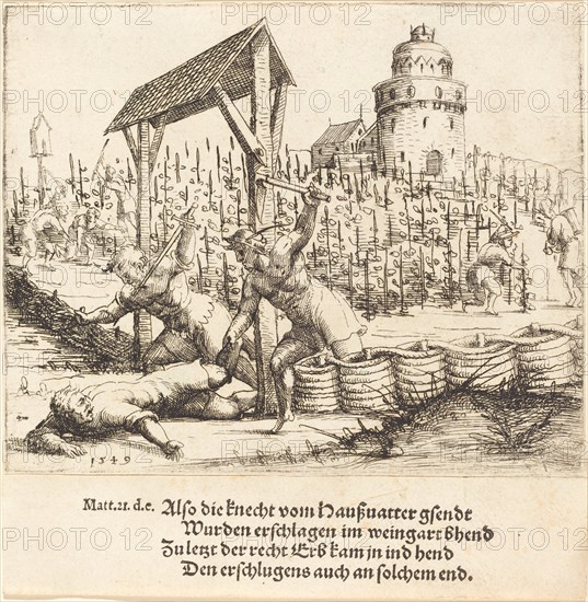 The Parable of the Wicked Husbandmen, 1549.