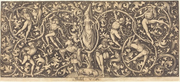 Ornament with Morris Dancers, c. 1490/1500.