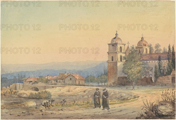 Church of Santa Barbara, late 19th century.