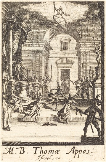 The Martyrdom of Saint Thomas, c. 1634/1635.