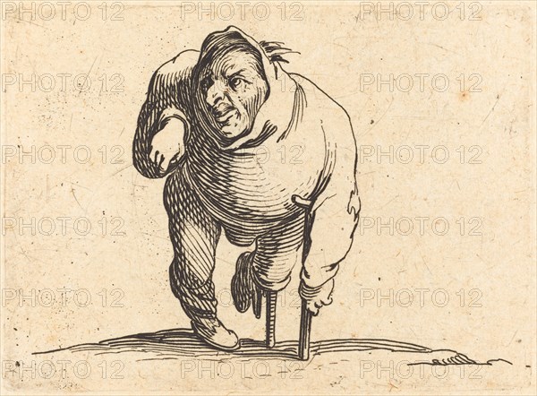 Cripple with Crutch and Wooden Leg, c. 1622.