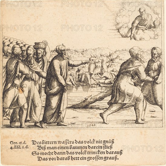 The Lord Sweetens the Waters of Marah, 1548.