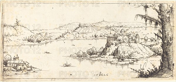 Landscape with a Large Lake at Center, 1546.