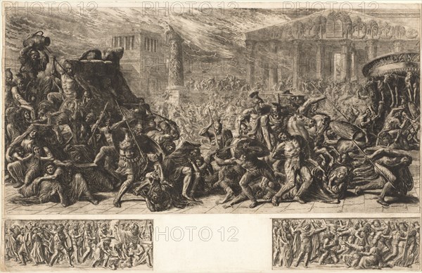 The Sack of the Temple at Jerusalem, c. 1838.