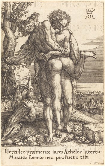 Hercules Fighting the Rivergod Achelus, 1550.