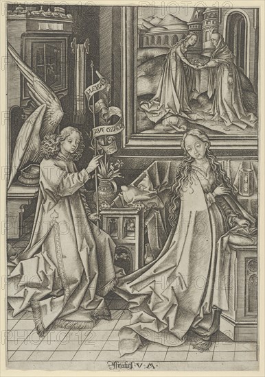 The Annunciation, from The Life of the Virgin.
