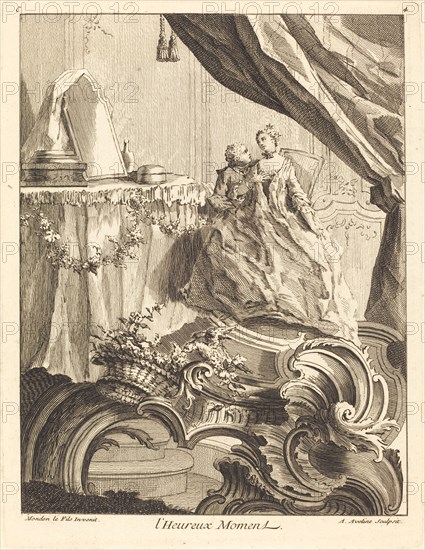 l'Heureux Moment, 1736. [The Happy Interlude].