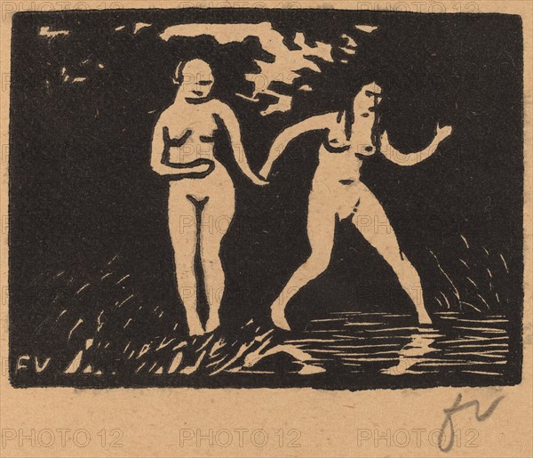 Entering the Water (L'entrée dans l'eau), 1893.