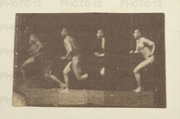 Marey Wheel Photographs of Thomas Eakins, 1884.