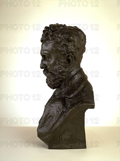 Portrait of Docteur Thiriar, 1872 cast by 1900.