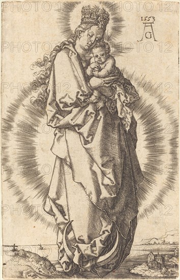 The Virgin with the Child on the Crescent, 1553.