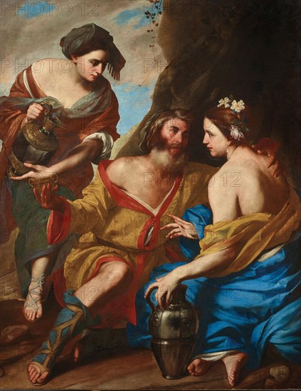Lot and his Daughters, 1640s. Private Collection.