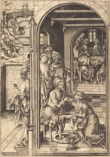 Christ Washing the Feet of the Apostles, c. 1480.