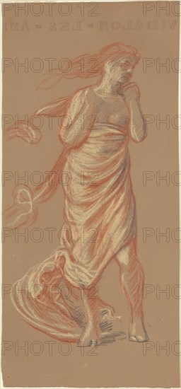 Study for "Greek Girls Bathing" [recto], c. 1872.